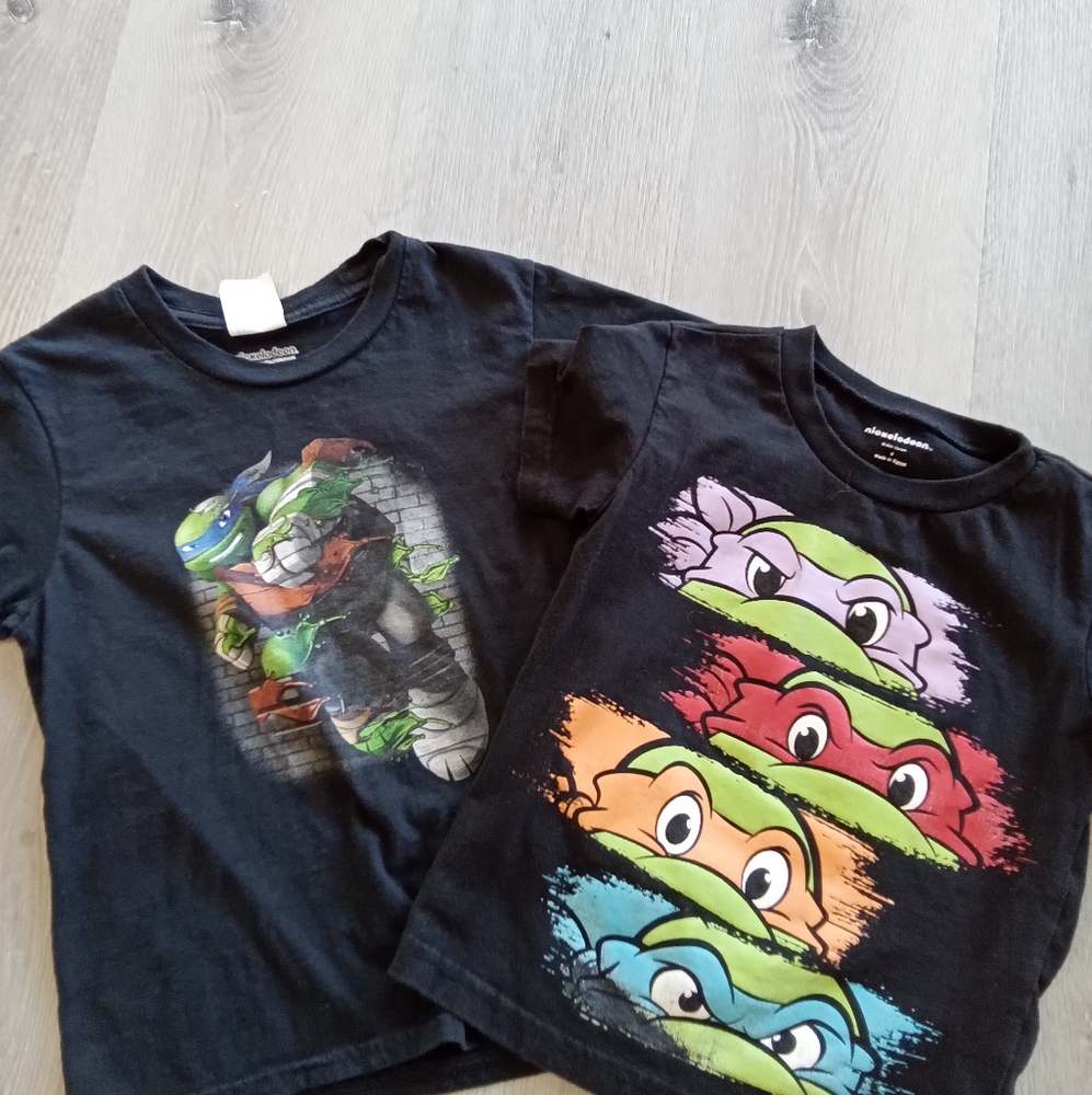 Bundle of Boys Ninja Turtles Tees